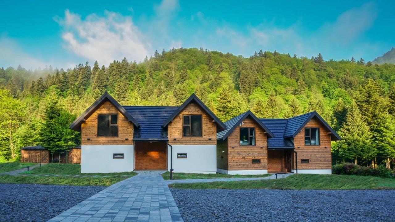 Novosiele Residence - Nad Gorska Rzeka - Lesne Spa Sauna Jacuzzi - Bieszczady Bystre  Esterno foto