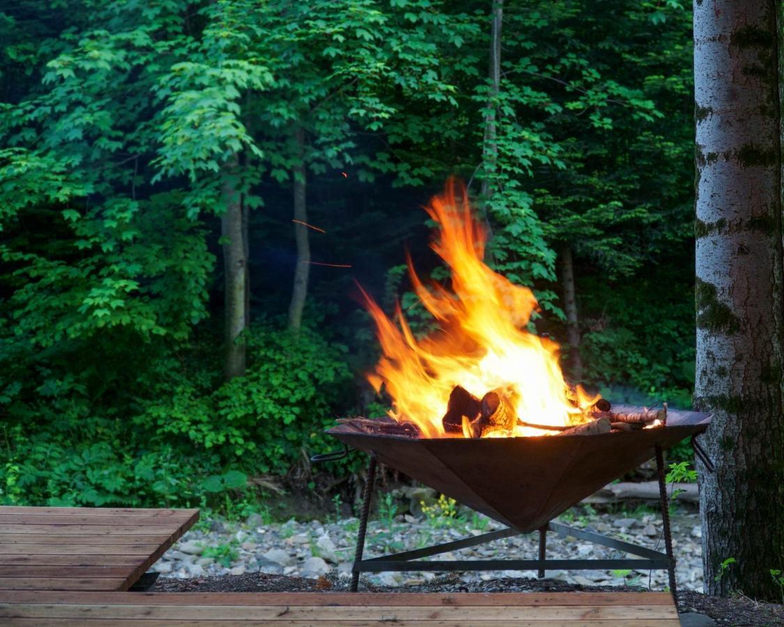 Novosiele Residence - Nad Gorska Rzeka - Lesne Spa Sauna Jacuzzi - Bieszczady Bystre  Esterno foto