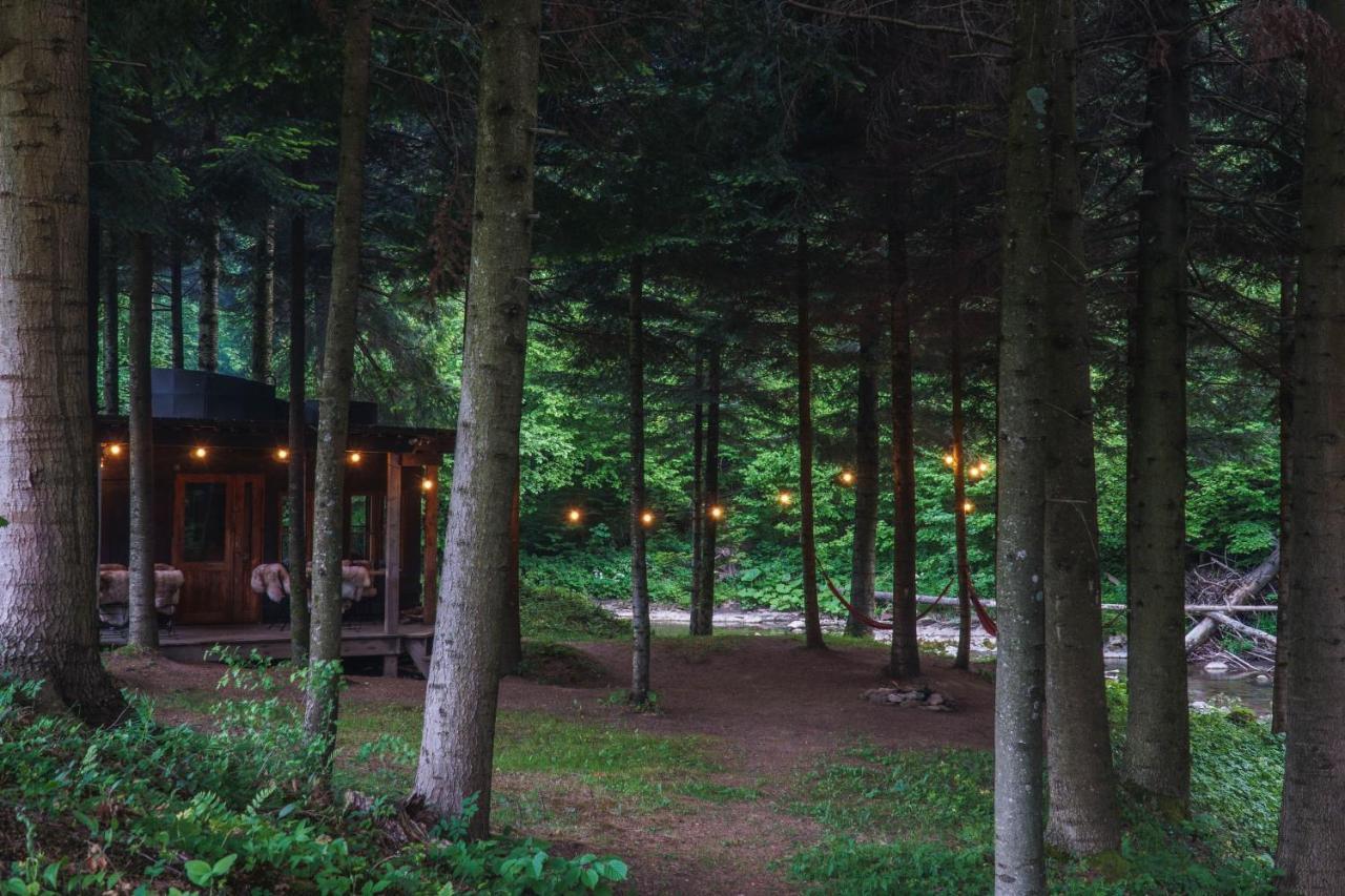 Novosiele Residence - Nad Gorska Rzeka - Lesne Spa Sauna Jacuzzi - Bieszczady Bystre  Esterno foto