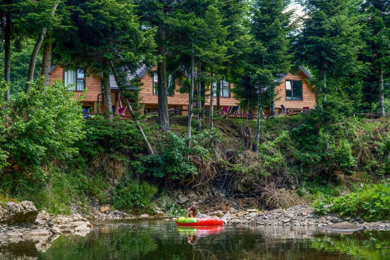 Novosiele Residence - Nad Gorska Rzeka - Lesne Spa Sauna Jacuzzi - Bieszczady Bystre  Esterno foto