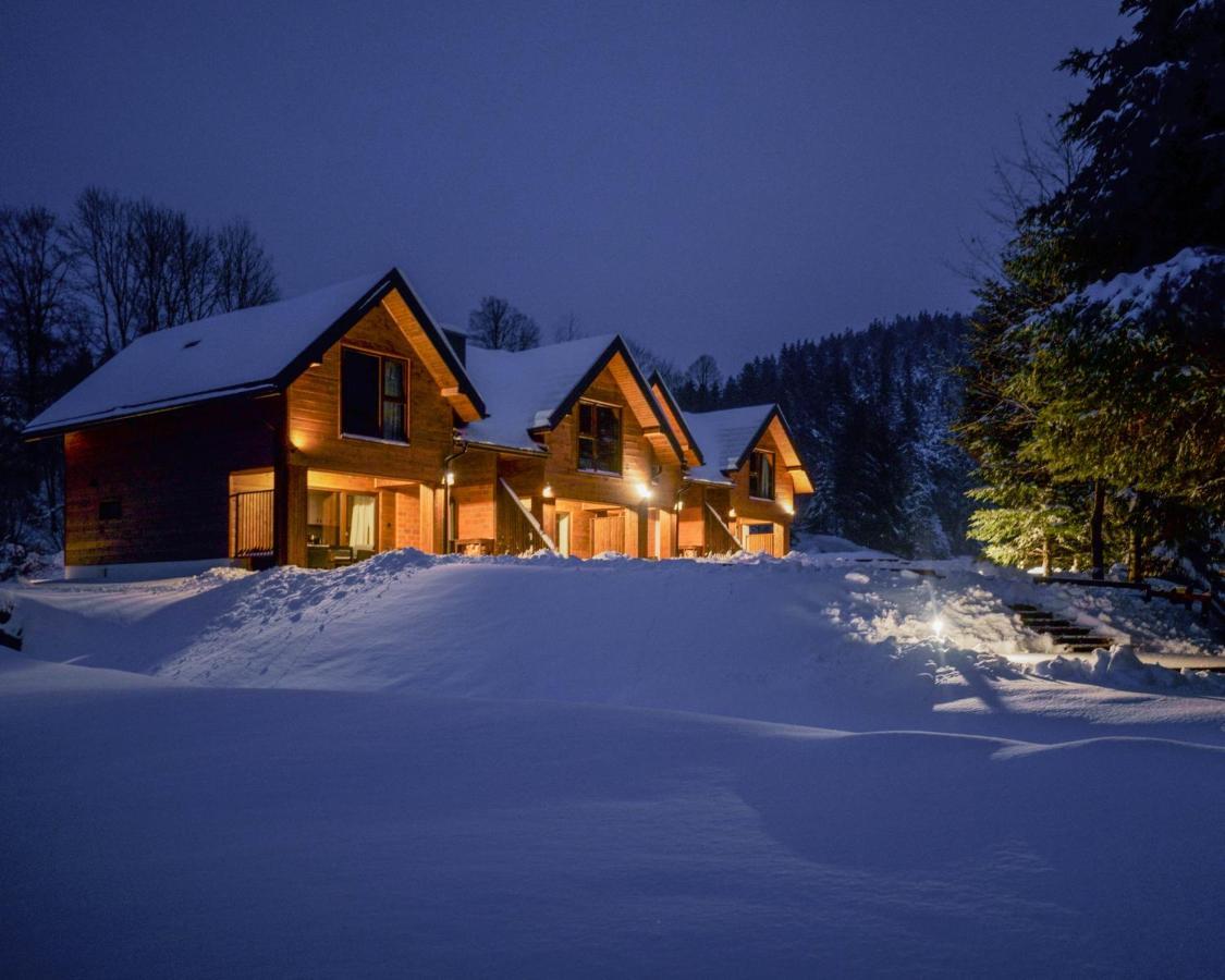 Novosiele Residence - Nad Gorska Rzeka - Lesne Spa Sauna Jacuzzi - Bieszczady Bystre  Esterno foto