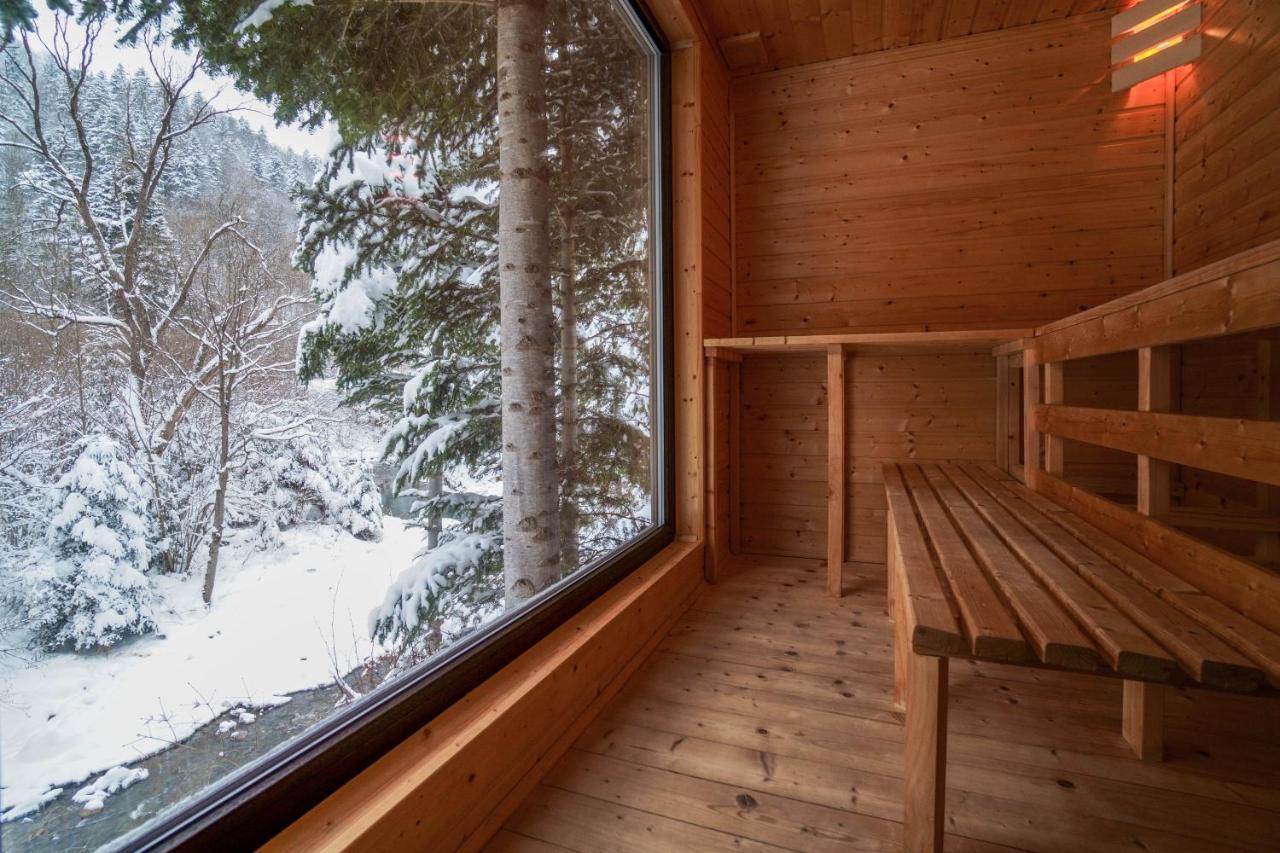 Novosiele Residence - Nad Gorska Rzeka - Lesne Spa Sauna Jacuzzi - Bieszczady Bystre  Esterno foto