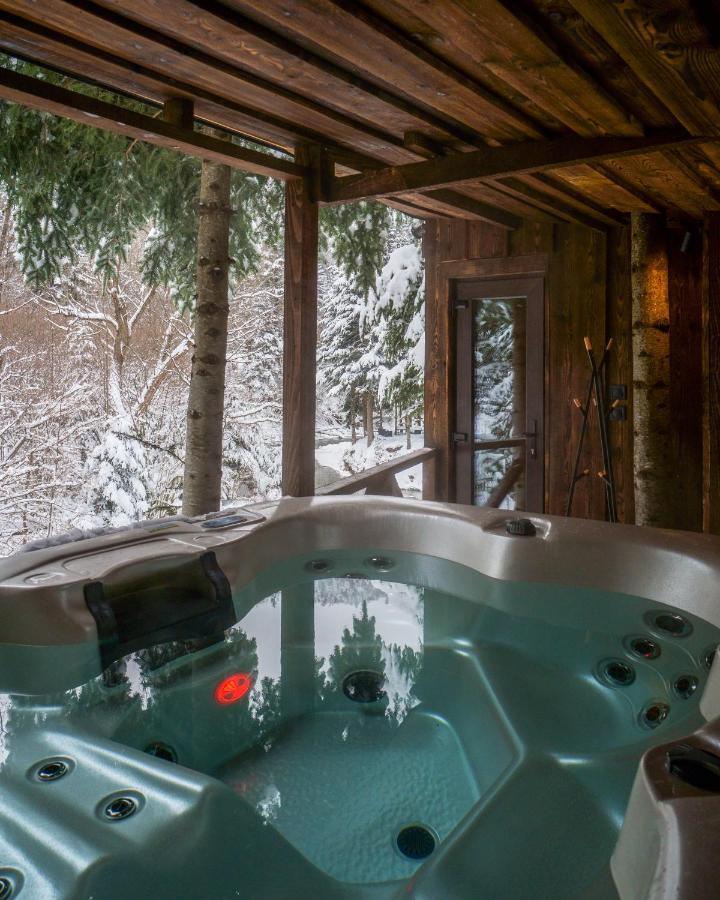Novosiele Residence - Nad Gorska Rzeka - Lesne Spa Sauna Jacuzzi - Bieszczady Bystre  Esterno foto
