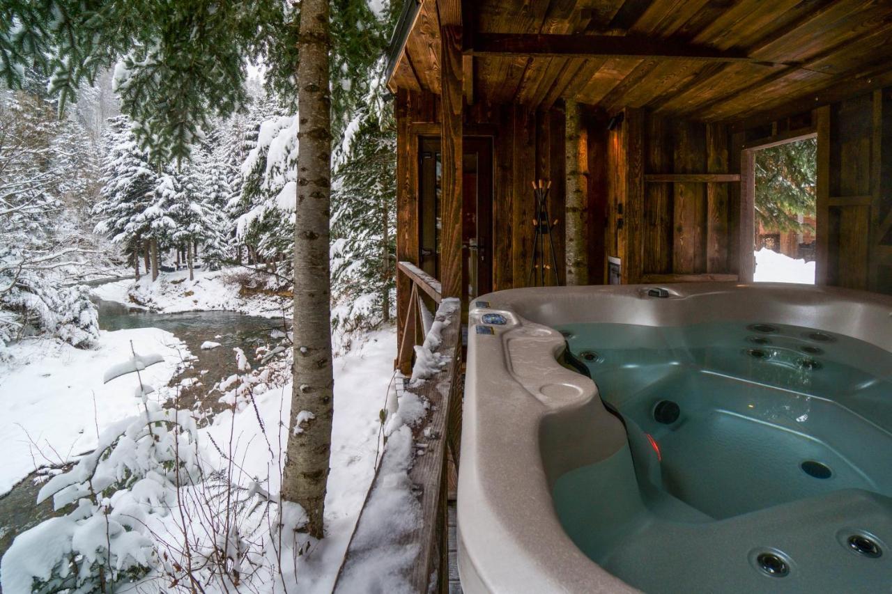 Novosiele Residence - Nad Gorska Rzeka - Lesne Spa Sauna Jacuzzi - Bieszczady Bystre  Esterno foto